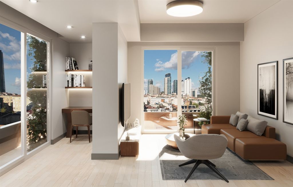Property photo 3 of 19 Unmissable Istanbul City Centre Property For Sale - Spacious Lounge Area