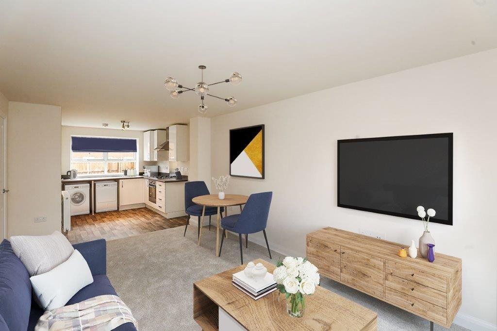 Property photo 2 of 7 Living Room, Dining Room, Kitchen