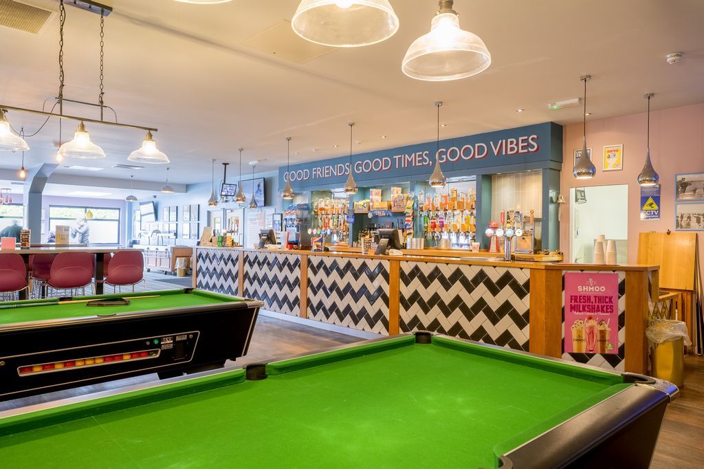 Property photo 2 of 6 Bar Area With Pool Tables And Drinks Counter At Birchington Vale Holiday Park