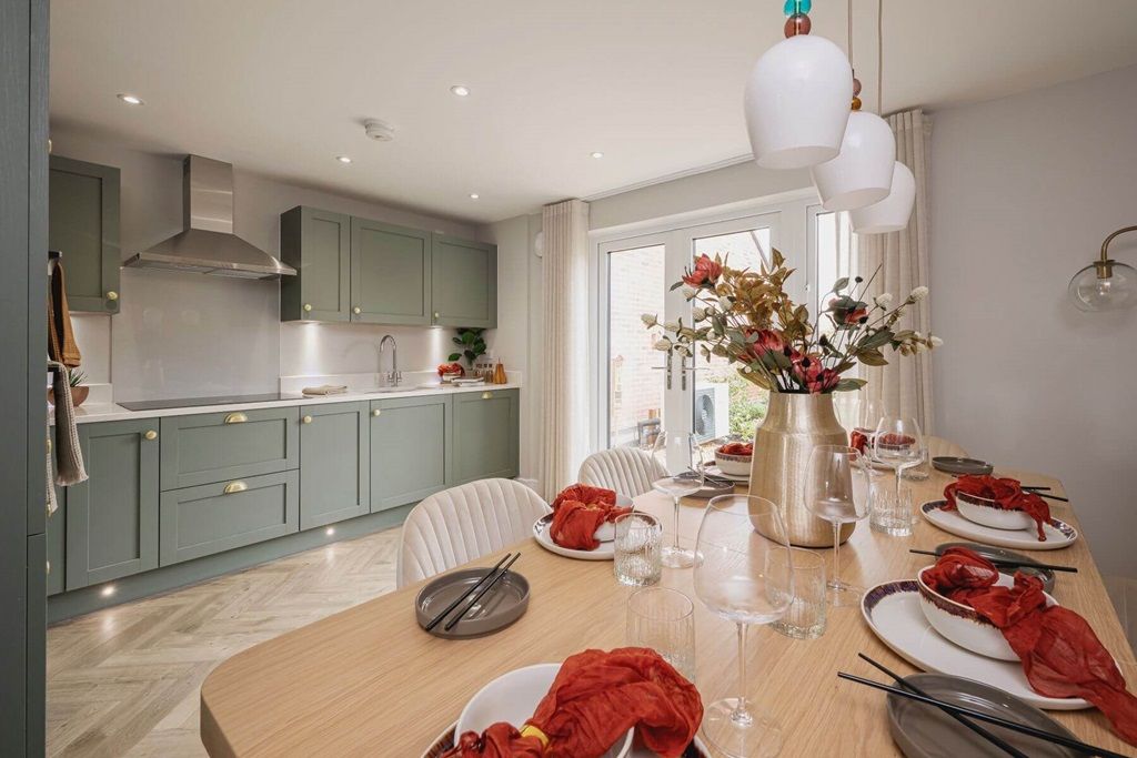 Property photo 1 of 12 Double Doors Lead From The Kitchen Dining Area To The Garden, Perfect For Alfresco Dining