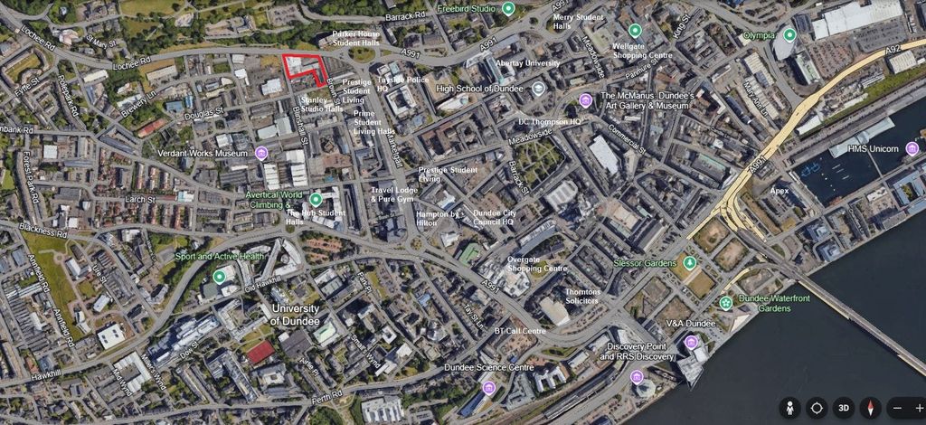 Property photo 2 of 3 Aerial 5060 Lochee Road Dundee.Jpg