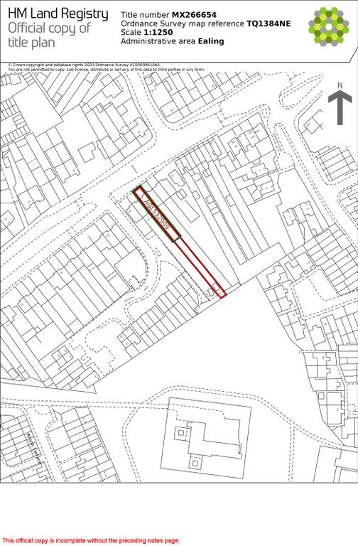 Property photo 3 of 6 Title Plan Mx266654