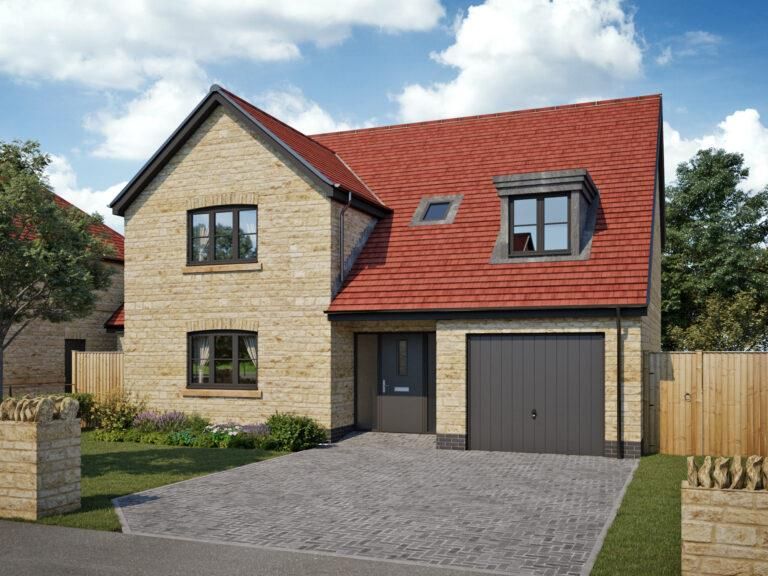 Property photo 1 of 4 CGI Foxley Front Elevation