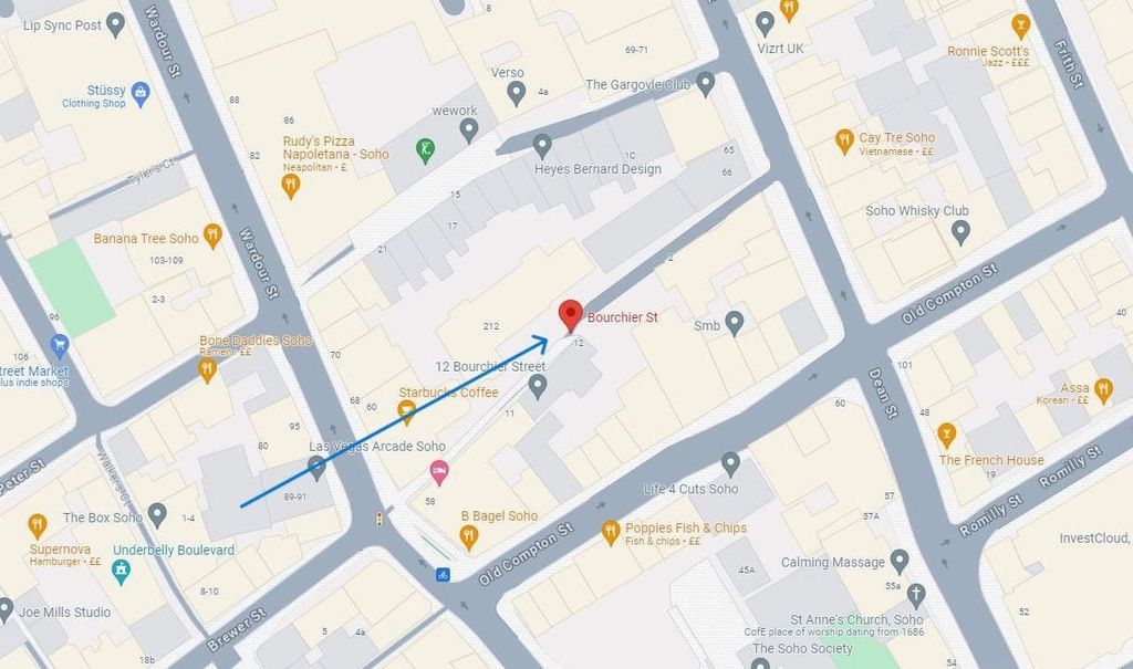 Property photo 2 of 2 Bourchier Street Soho.Jpg