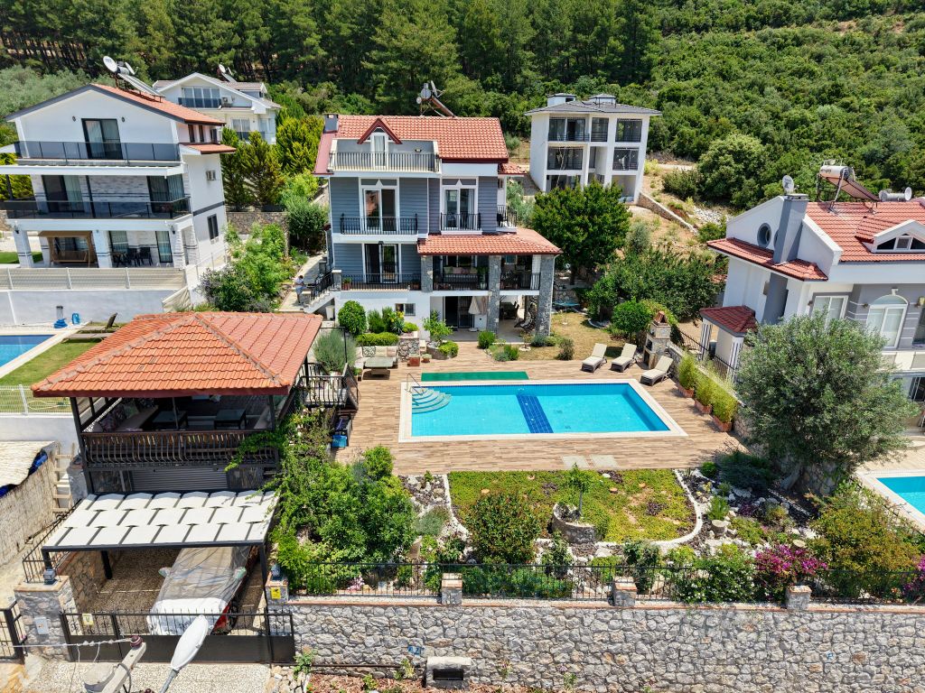 Property photo 2 of 24 A Serene Investment Property In Fethiye For Sale - A Hillside Villa With Vast Private Plot