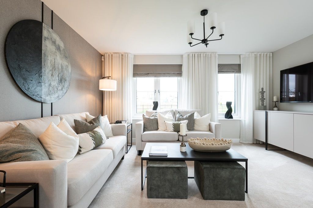 Property photo 1 of 12 Open Plan Lounge With Plenty Of Space For Two Sofas