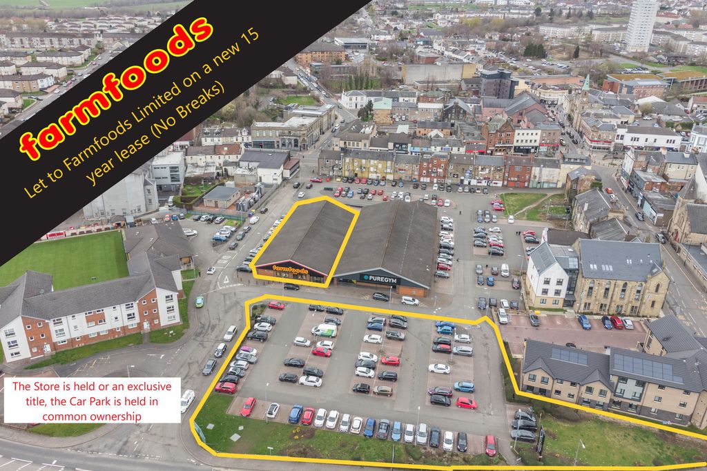 Property photo 1 of 8 Farmfoods, 8 Manse Place, Airdrie, Scotland, ML6 0An