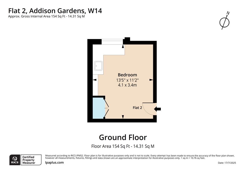 Property photo 2 of 5 (Floor Plan) 88 Addison Gardens (F2)