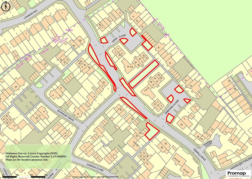 Property photo 1 of 6 Plan Showing 14 Parcels Of Land Off Orwell Drive, Aylesbury