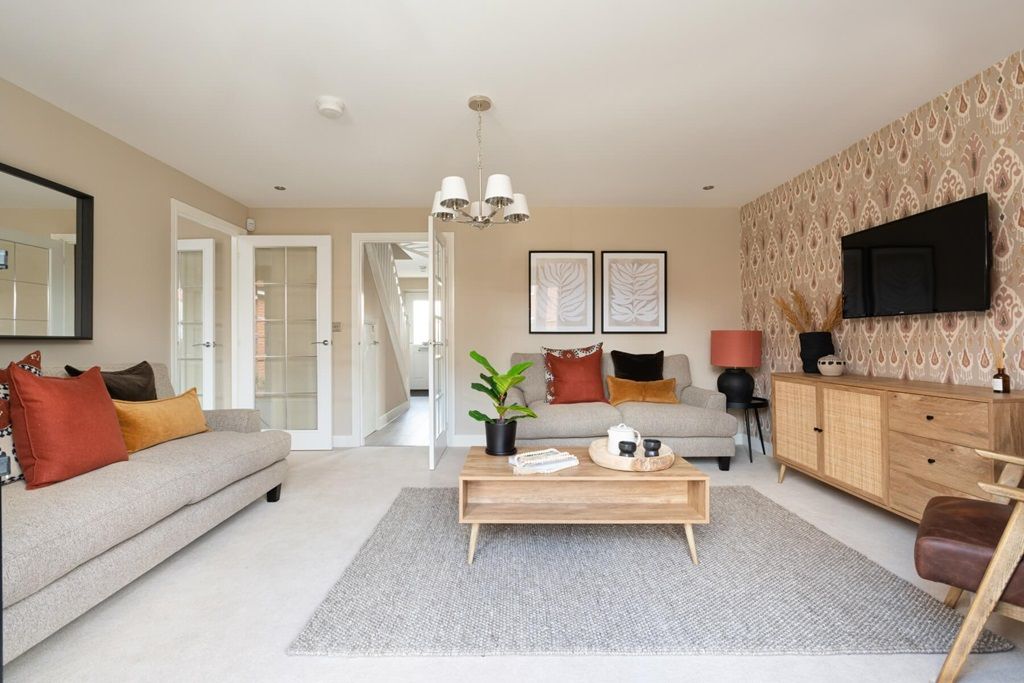 Property photo 3 of 12 Open Plan Lounge With French Doors Opening To The Garden