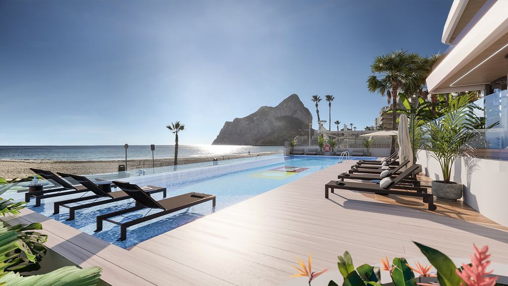 Property photo 1 of 21 Luxury New Build 2 Bedroom Beachfront Apartment On La Fossa Beach, Calpe