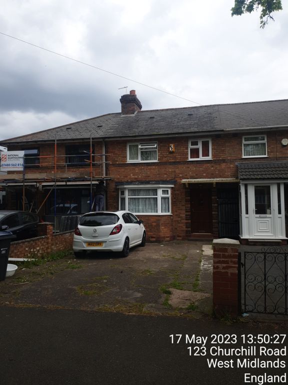 Property photo 1 of 1 4 Bed Terraced House To Rent Churchill Road, Bordesley Green B9