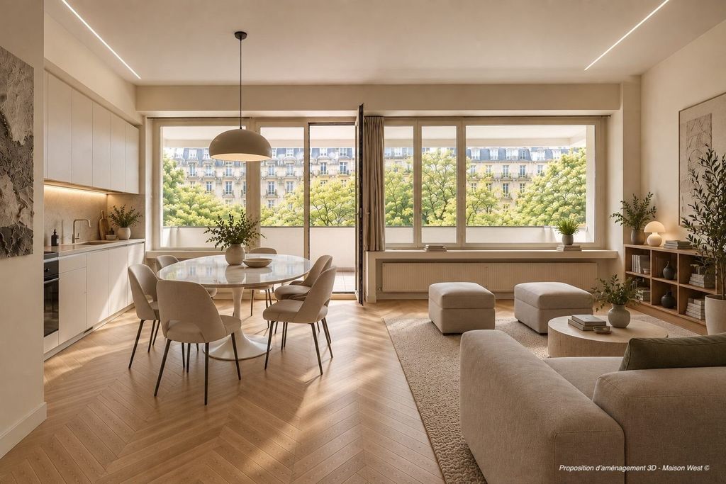 Property photo 1 of 25 Paris 16th – Exelmans | 90 m² To Reimagine – 18 m² Terrace