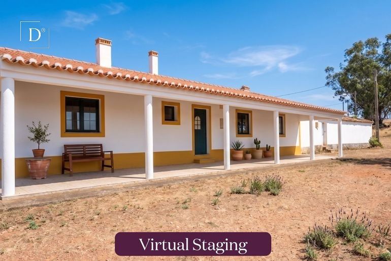 Property photo 1 of 36 Traditional Alentejo Farmhouse With 6.5 Ha Of Flat Land Near Serpa