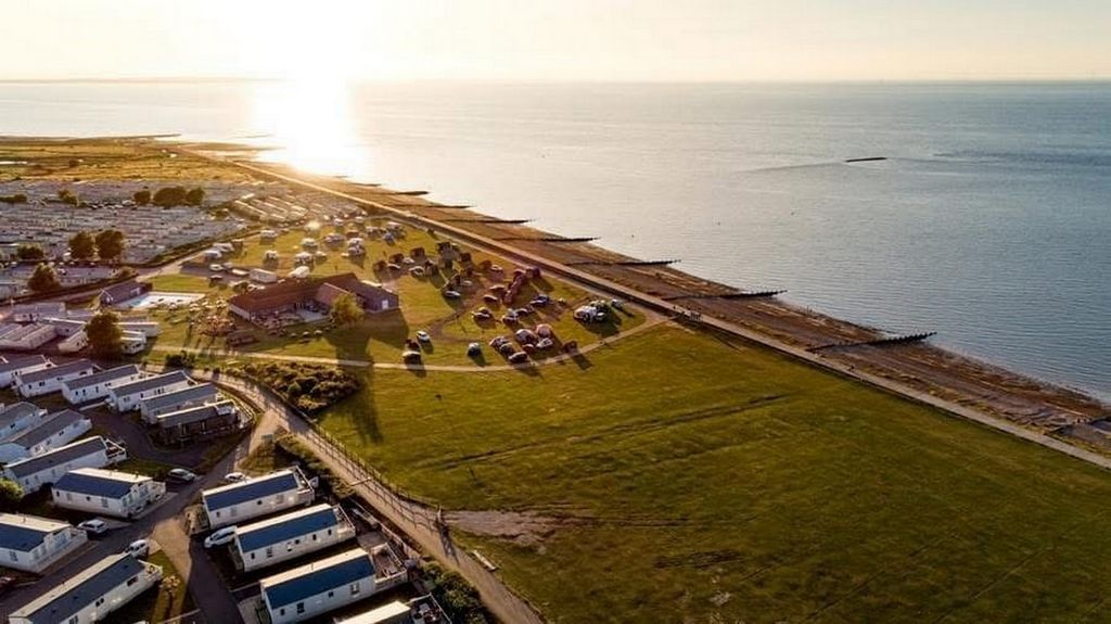Property photo 2 of 6 Aerial View Of Seaview Holiday Park Beside The Sea On The Kent Coast
