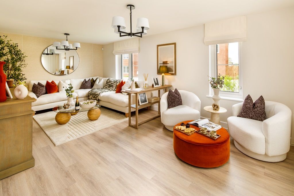 Property photo 2 of 13 The Large Living Room Is Spacious And Features Double Aspect Windows