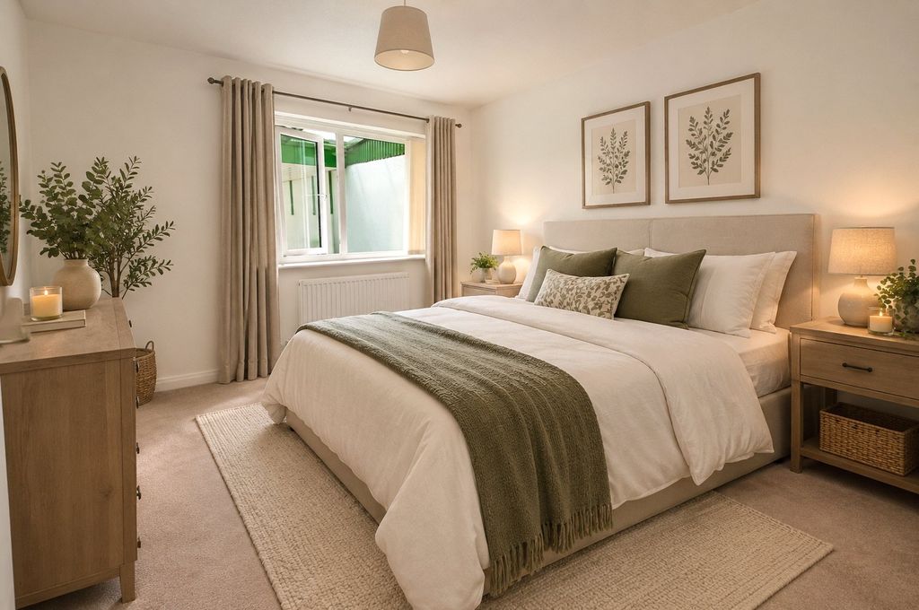 Property photo 3 of 16 Bedroom 1 Ai Staged