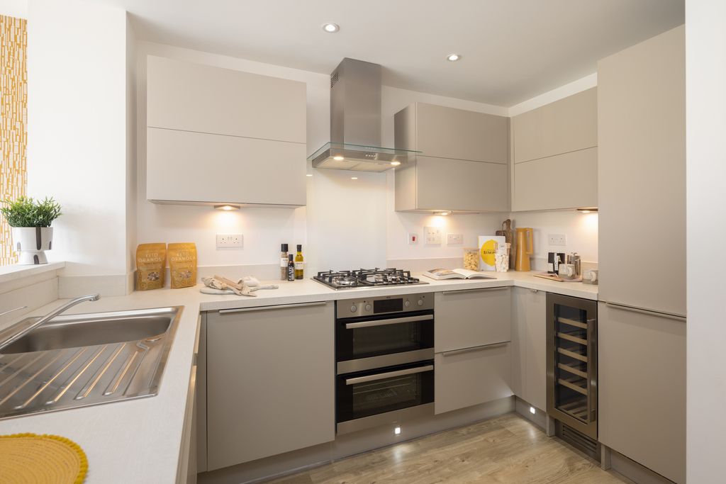 Property photo 2 of 9 Internal Image Of The Kitchen In The Kingsville Show Home