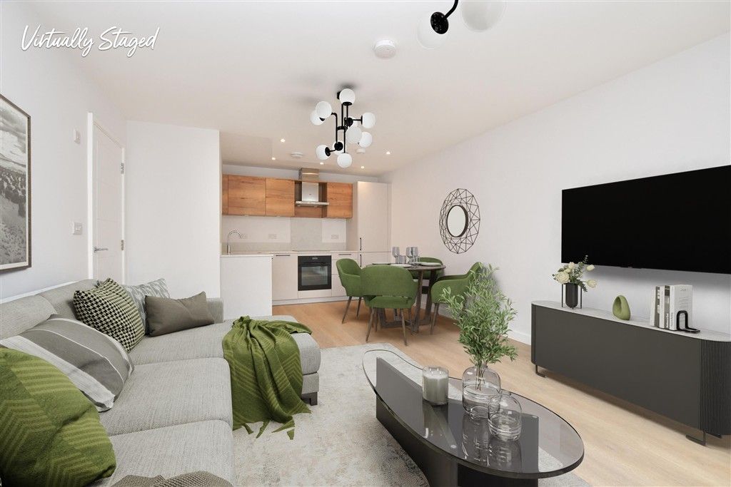 Property photo 2 of 17 Staged Lounge Kitchen Diner