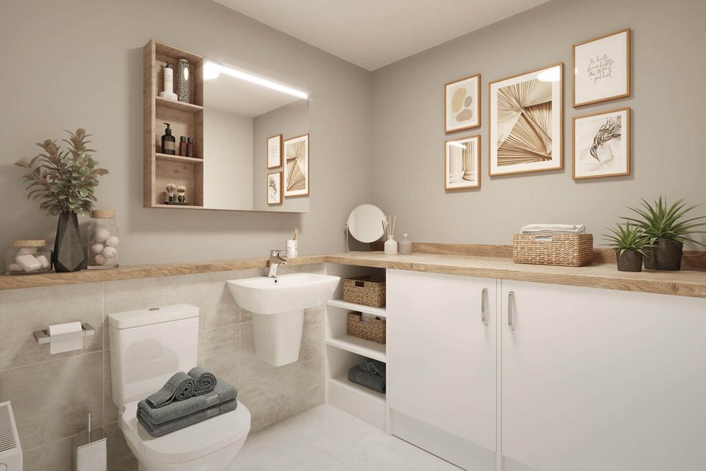 Property photo 3 of 9 A Guest Cloakroom Also Hosts Space For Laundry Appliances