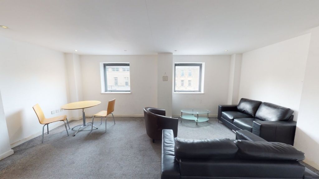 Property photo 1 of 5 Contemporary Living Room Featuring Comfortable Bla...