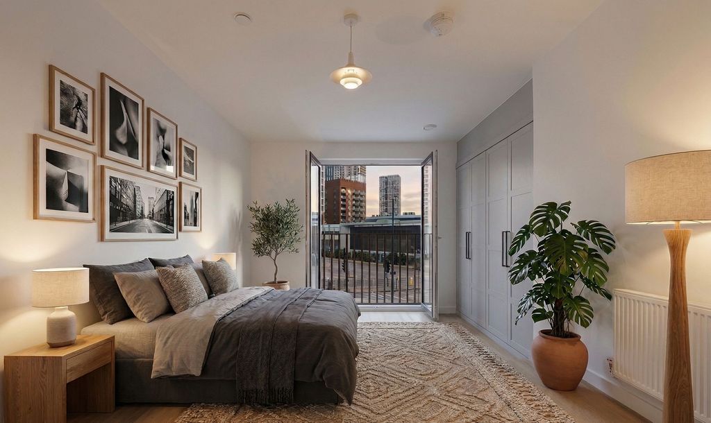 Property photo 3 of 19 Digitally Staged For Illustrative Purposes. The Actual Room Will Be Furnished With A Similar Aesthetic And Premium Quality Finish.