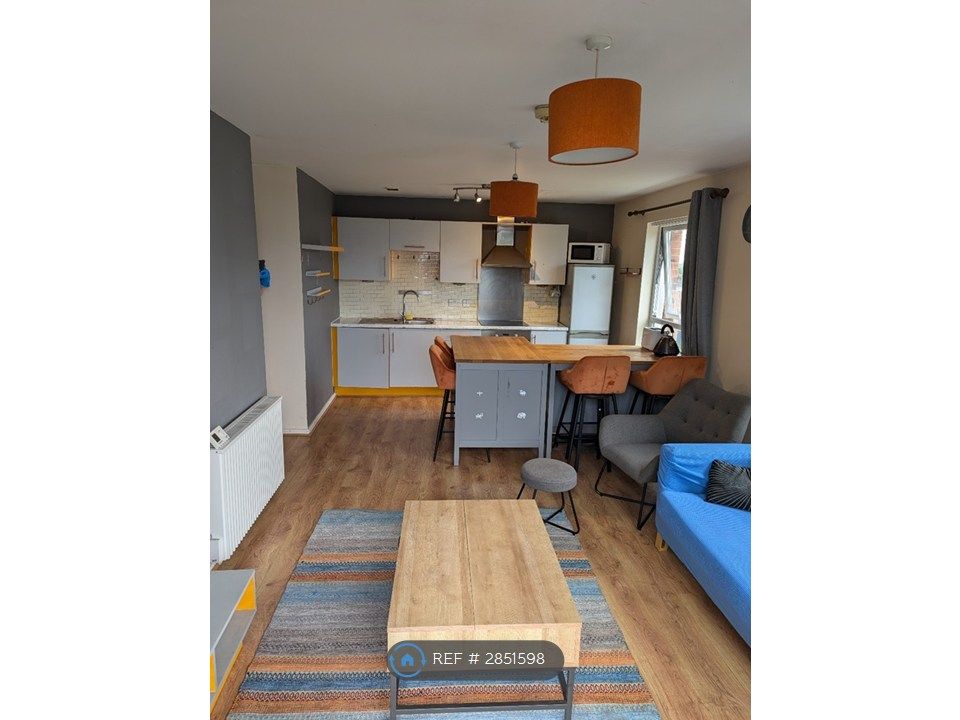 Property photo 3 of 15 Living Room (To Kitchen) From Balcony