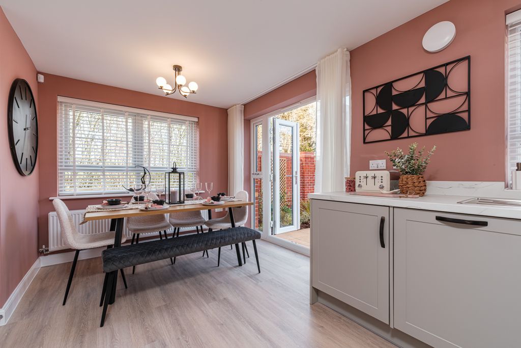 Property photo 3 of 8 Interior View The Kitchen & Dining In Our 3 Bed Ennerdale Home