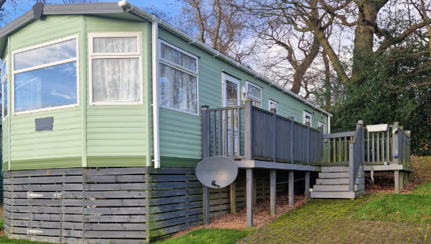 Property photo 1 of 7 Exterior Of The Carnaby Ridgeway Holiday Caravan With Decking And Private Parking