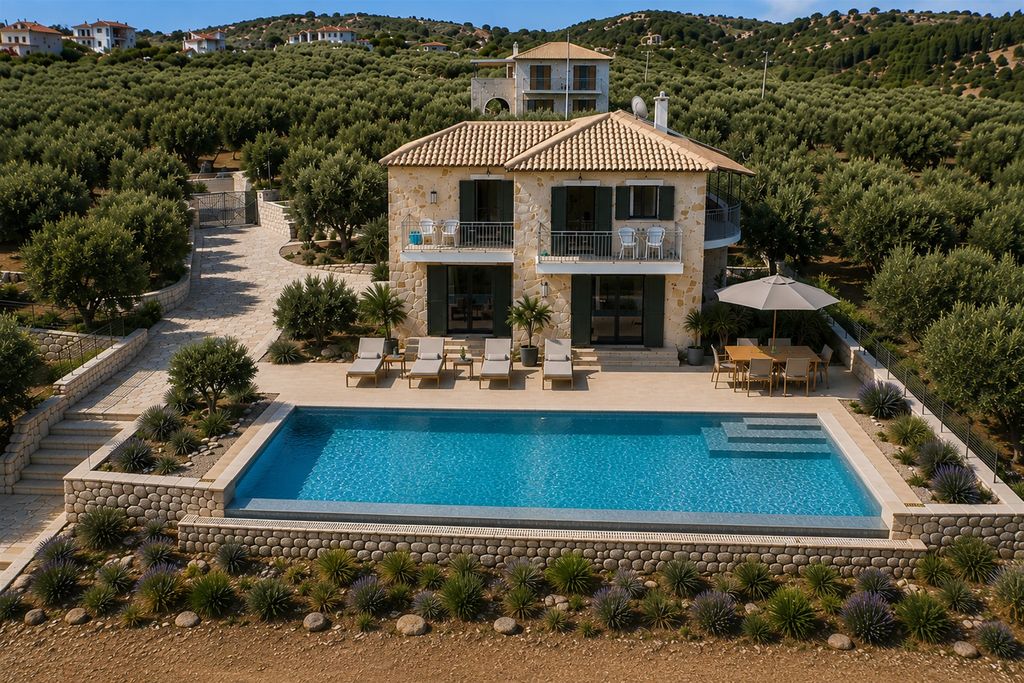 Property photo 1 of 50 Timeless Mani Stone Estate With Protected Panoramic Sea Views & Additional Land | West Mani, Greece -Asking Price, 750000 Euros