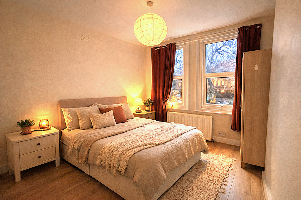 Property photo 3 of 7 Bedroom 1 - Furniture Digitally Added For Illustration Purposes