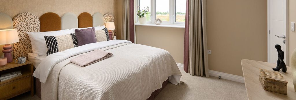 Property photo 3 of 5 Eastbrook Village, Home, Cosy And Light-Filled Bedroom With A Light Design