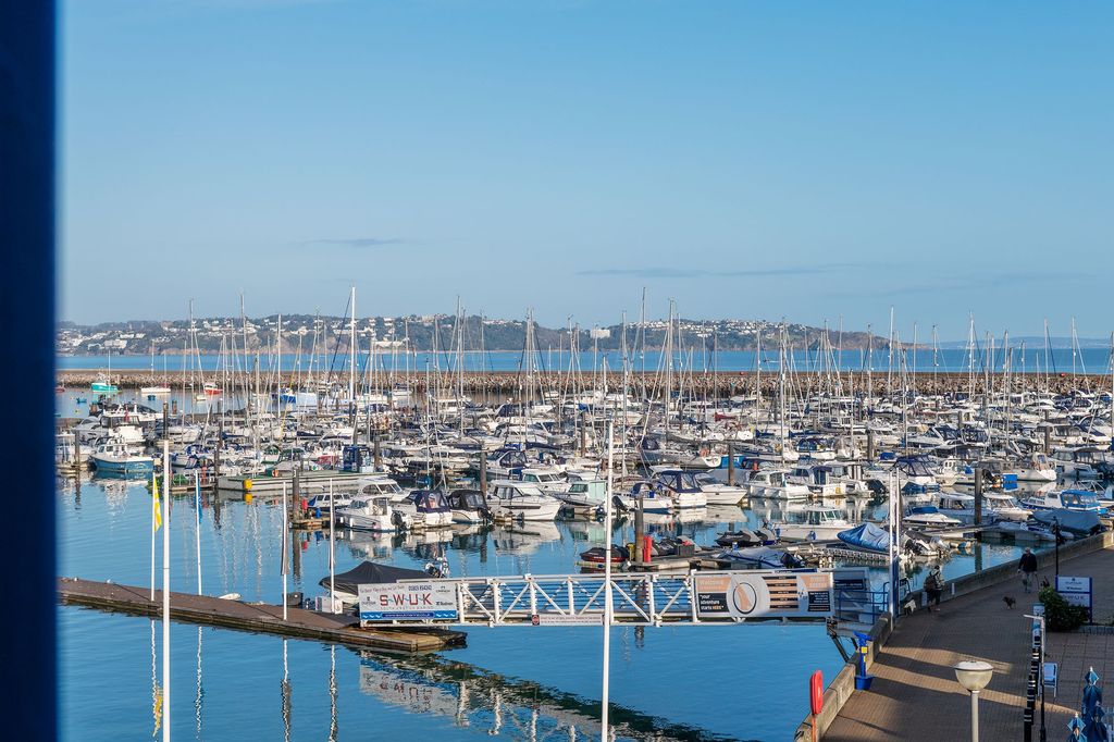 Property photo 1 of 10 View From Balcony 55 Moorings Reach, Brixham