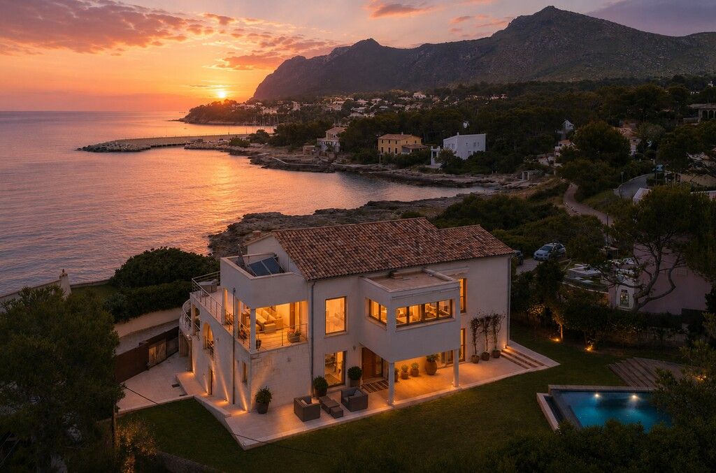 Property photo 1 of 20 Frontline Villa In Alcudia For Sale