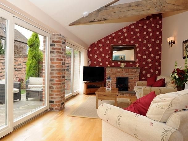 Property photo 1 of 16 The Byre Living Room With Patio.Jpg
