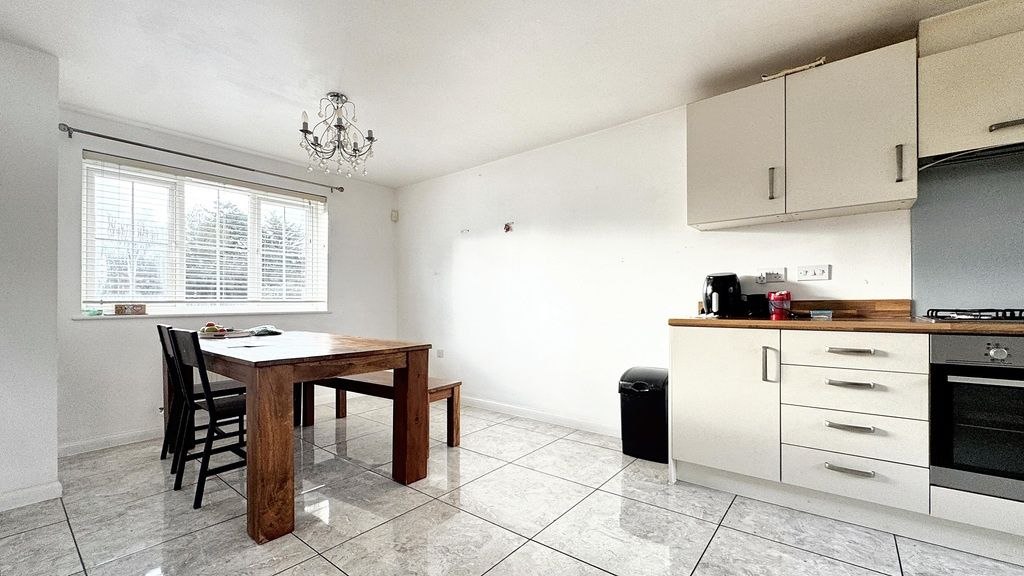 Property photo 3 of 15 Bright, Modern Kitchen With Tiled Floors, A Fitted...