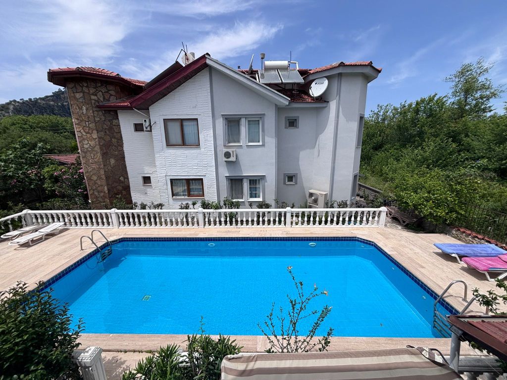Property photo 2 of 21 Charming Triplex  Villa For Sale In Dalyan - Large Shared Swimming Pool