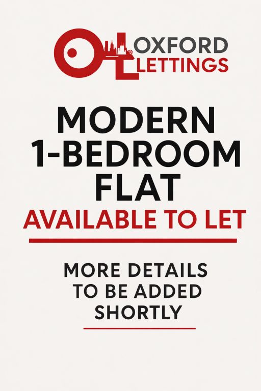 Property photo 1 of 1 Modern 1-Bedroom Flat Available To Let