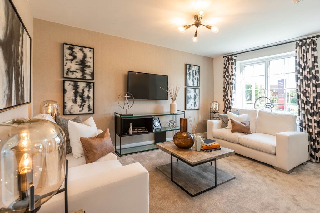 Property photo 1 of 11 The Bright Lounge Overlooks The Front Of The Home