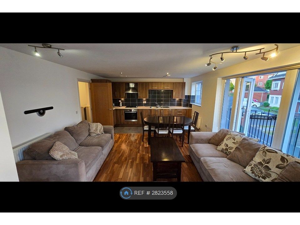 Property photo 3 of 12 Living Room Facing Kitchen &amp; Dining