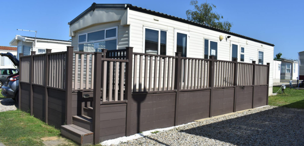 Property photo 1 of 10 Exterior Of The Cosalt Riviera Las Palmas Static Caravan For Sale At Eastland Meadows Country Park, Essex