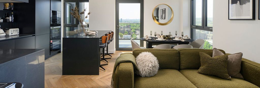 Property photo 3 of 5 An Interior Kitchen / Dining / Living Area Image From Woodberry Down