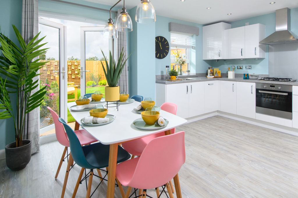 Property photo 3 of 8 Open Plan Kitchen In The Maidstone House Type