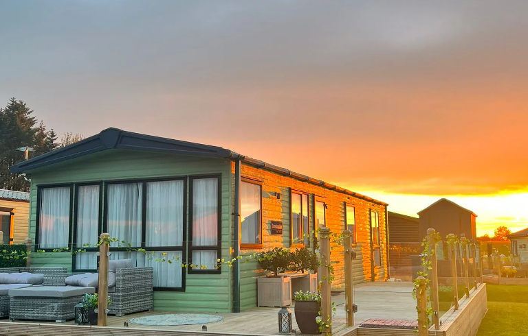 Property photo 1 of 11 Exterior Of The Abi Sunningdale Holiday Caravan For Sale At Meadows Retreat Lodge Park, Cumbria