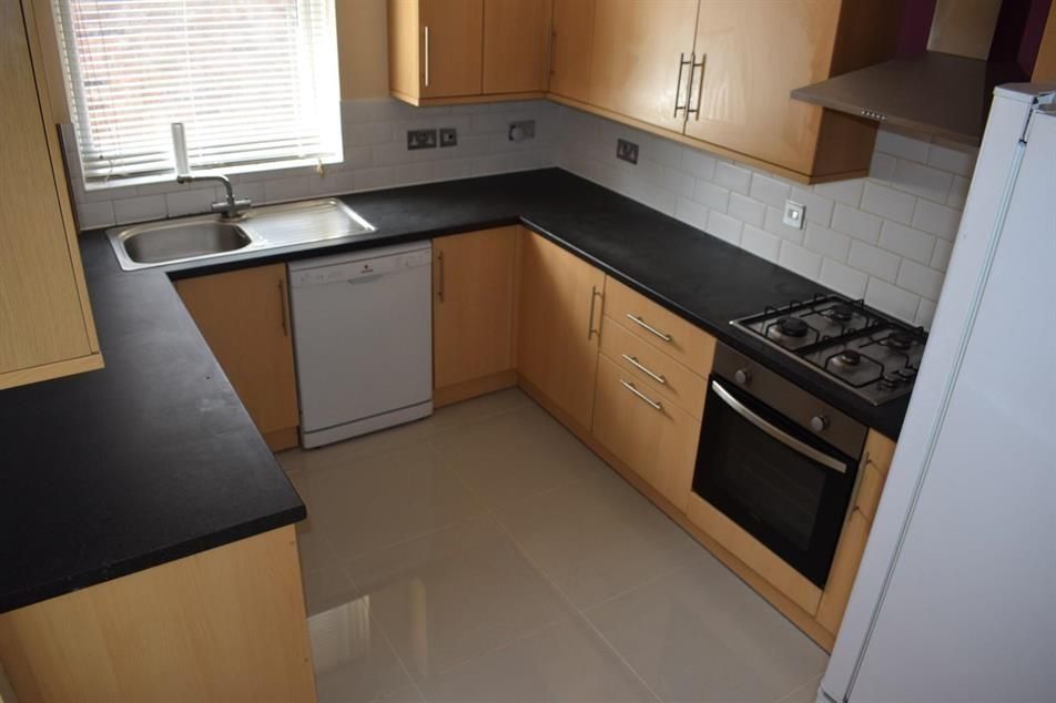 Property photo 2 of 13 Modern U-Shaped Kitchen With Light Wood Cabinets, ...