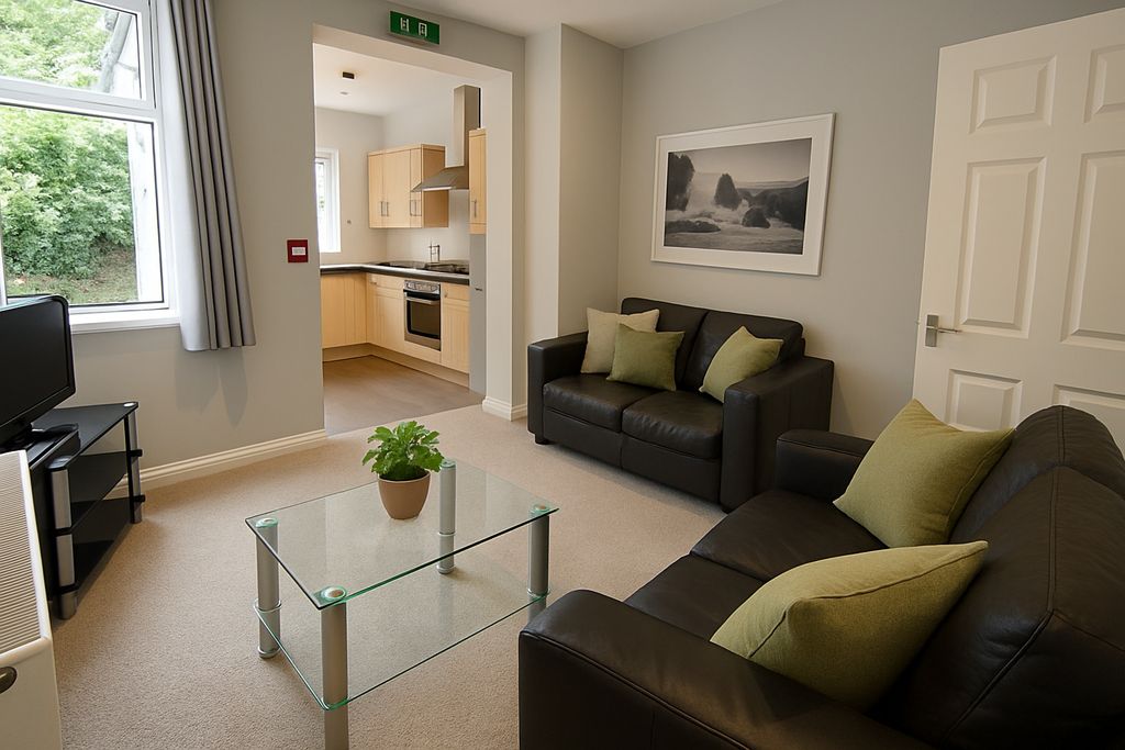 Property photo 2 of 6 Bright And Welcoming Living Room Featuring Two Com...