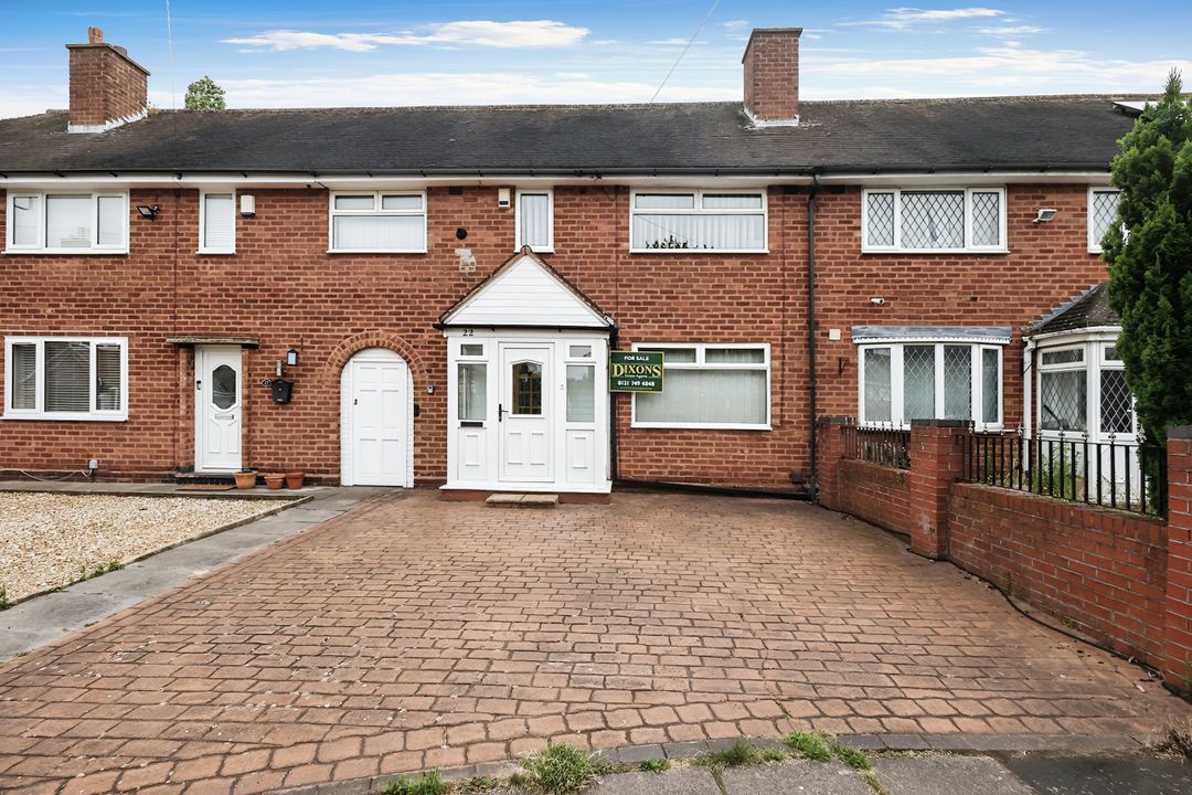 3 bed terraced house for sale in Parkhall Croft, Shard End, Birmingham