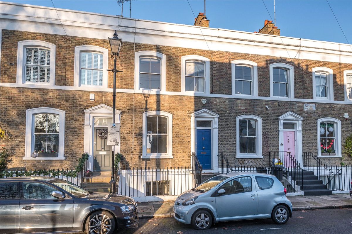3 bed terraced house for sale in Wilton Square, Islington, London N1