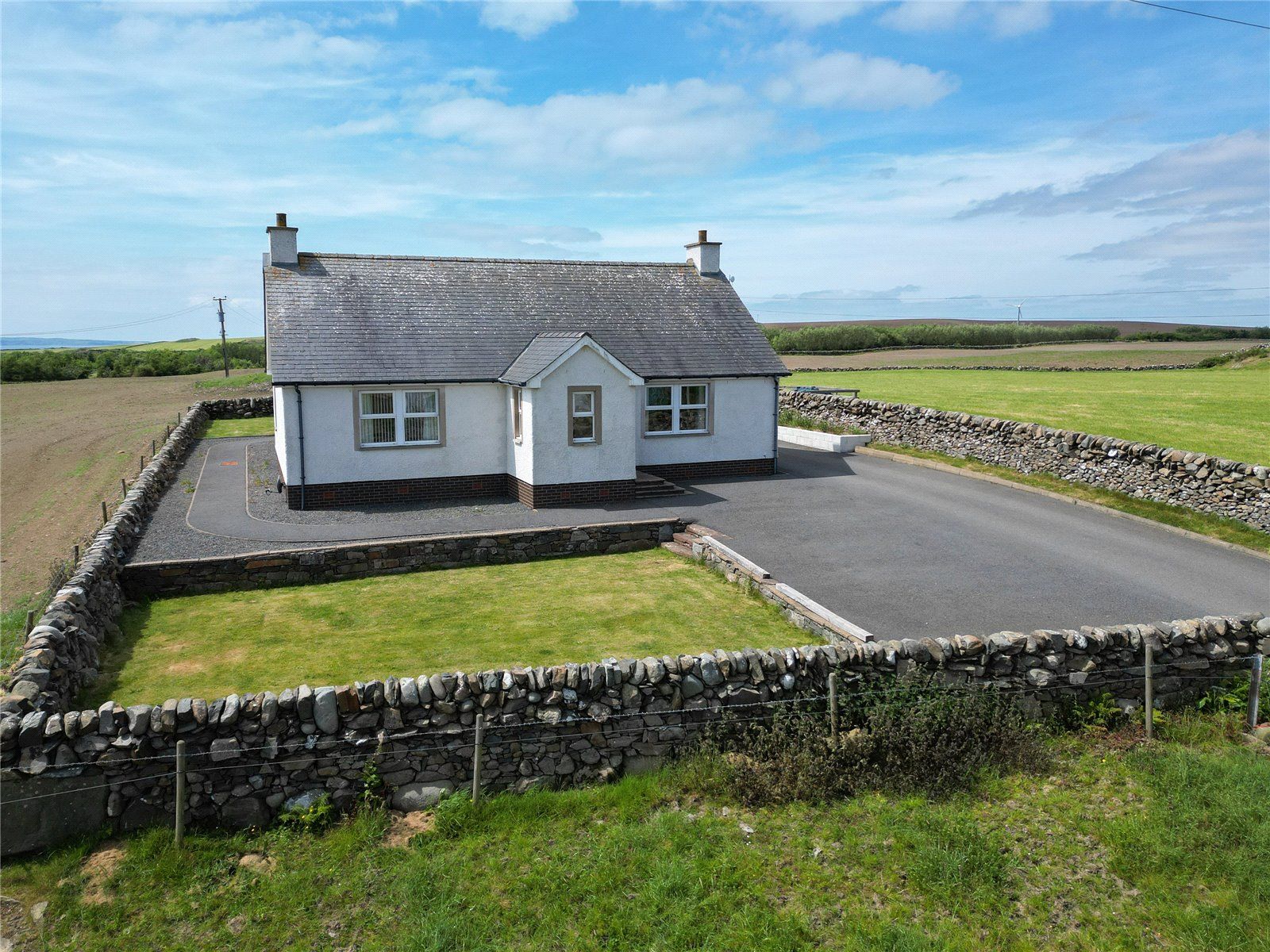 3 bed bungalow for sale in Challochmun Farm, Glenluce, Newton Stewart