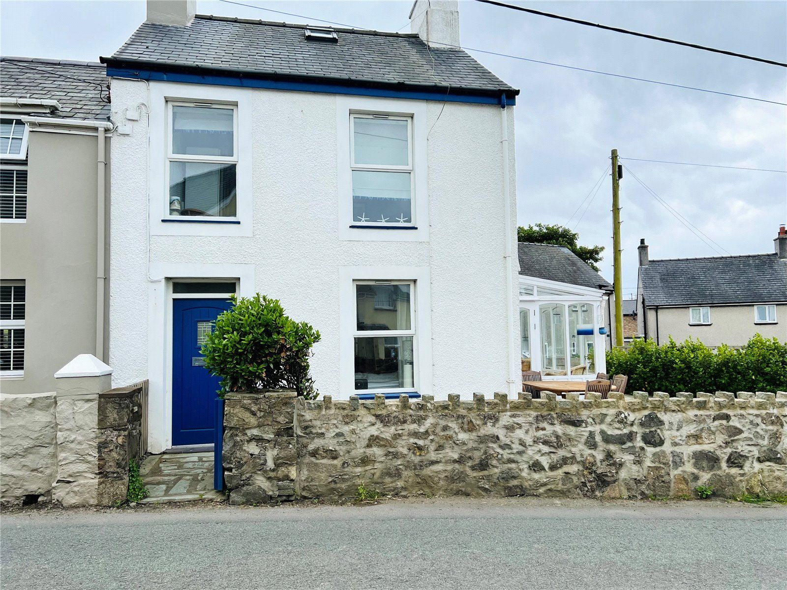 2 bed semidetached house for sale in Lon Uchaf, Morfa Nefyn, Pwllheli